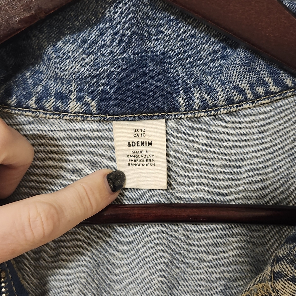 H&M Denim Pantsuit